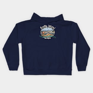 Amity Island - Vintage Kids Hoodie